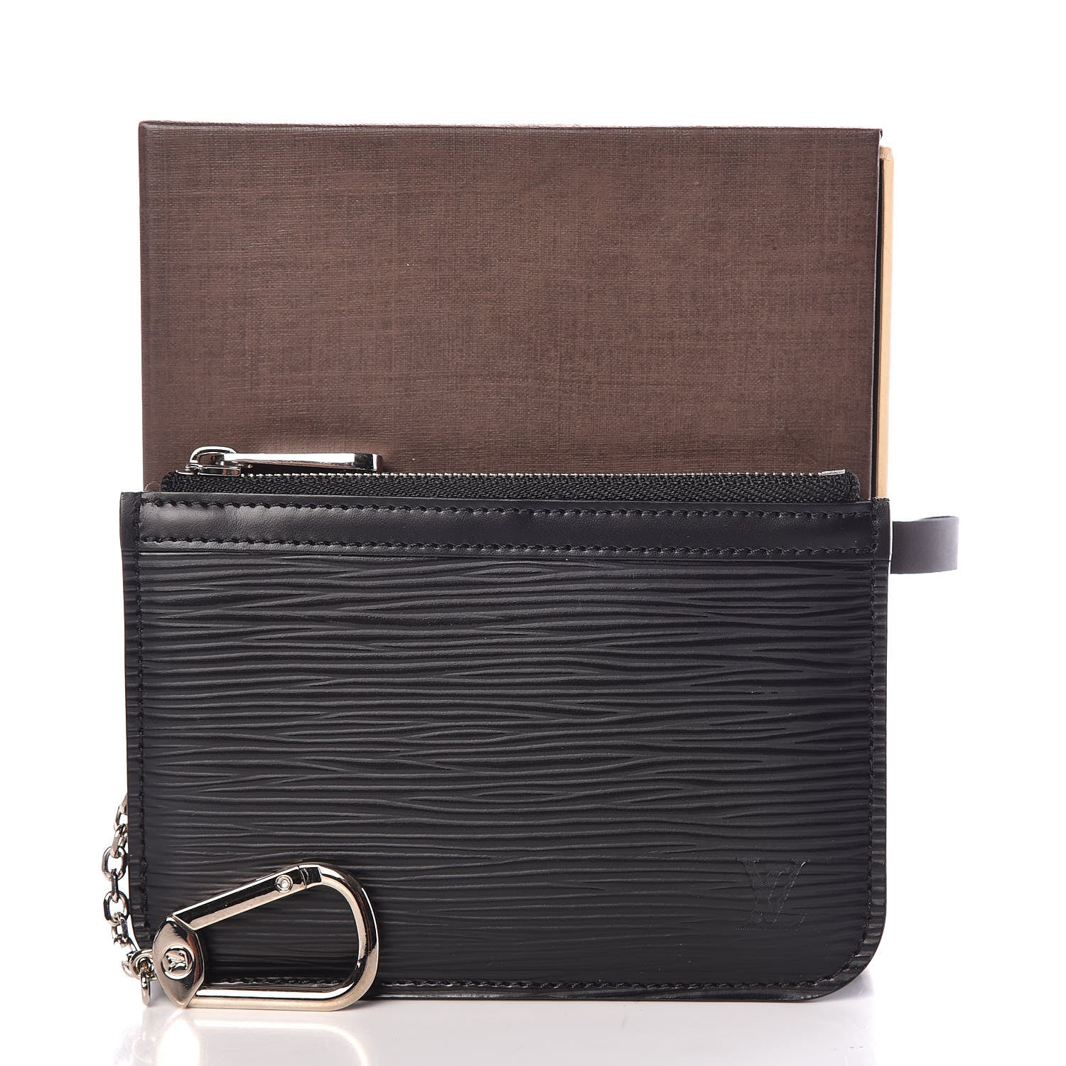 Louis Vuitton Epi Key Pouch Black 7 of 7