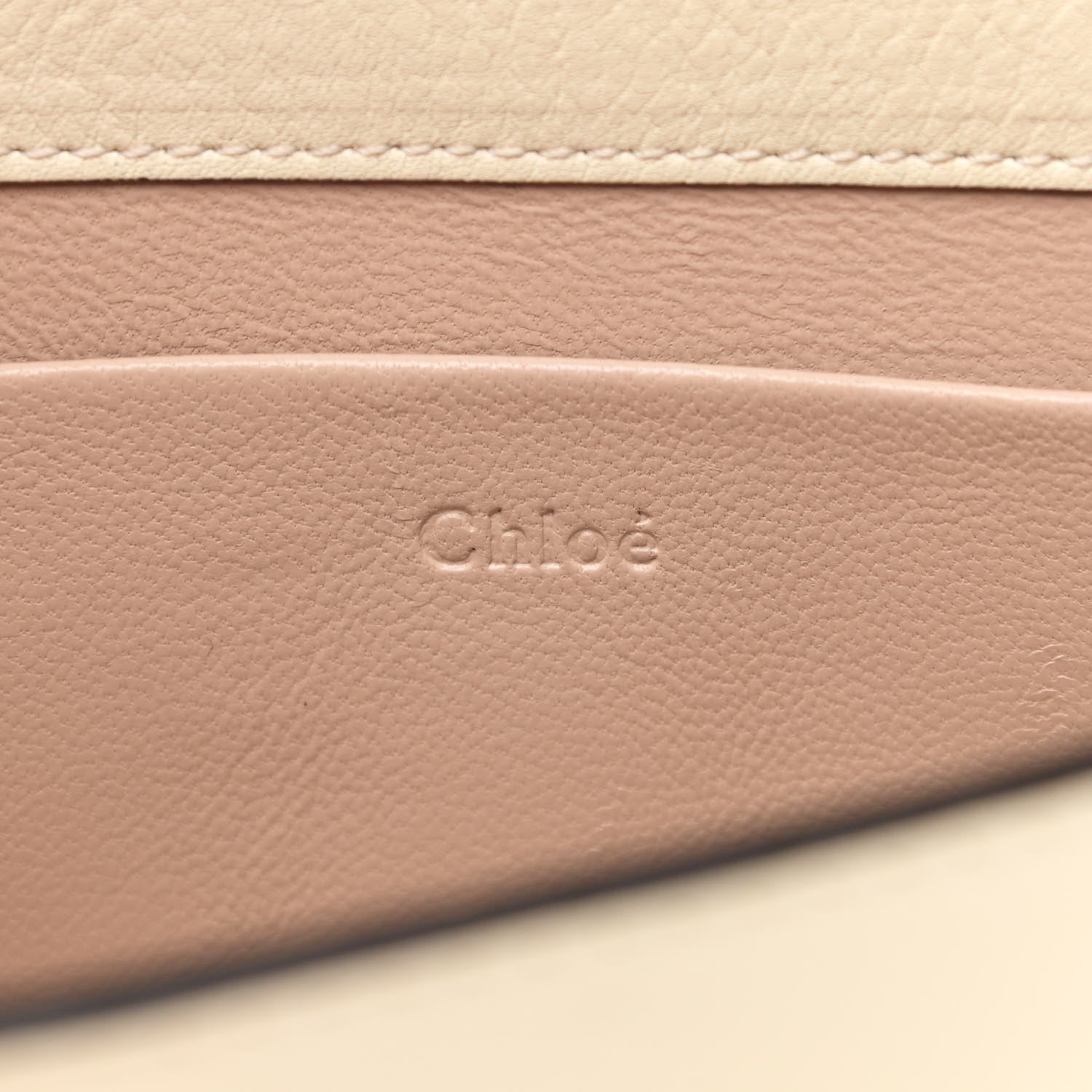 Chloe Calfskin Small Nile Bracelet Minaudiere Bag Off White 6 of 9