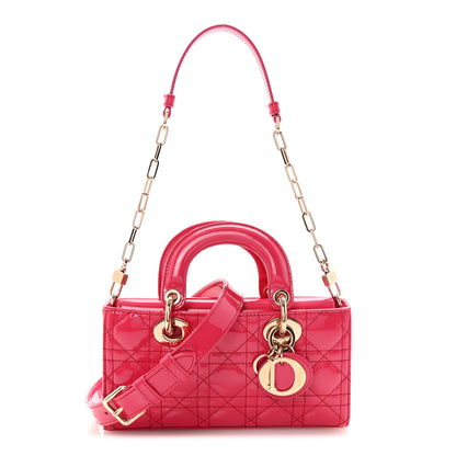 Christian Dior Patent Cannage Small Lady D-Joy Mexican Red 1 of 9