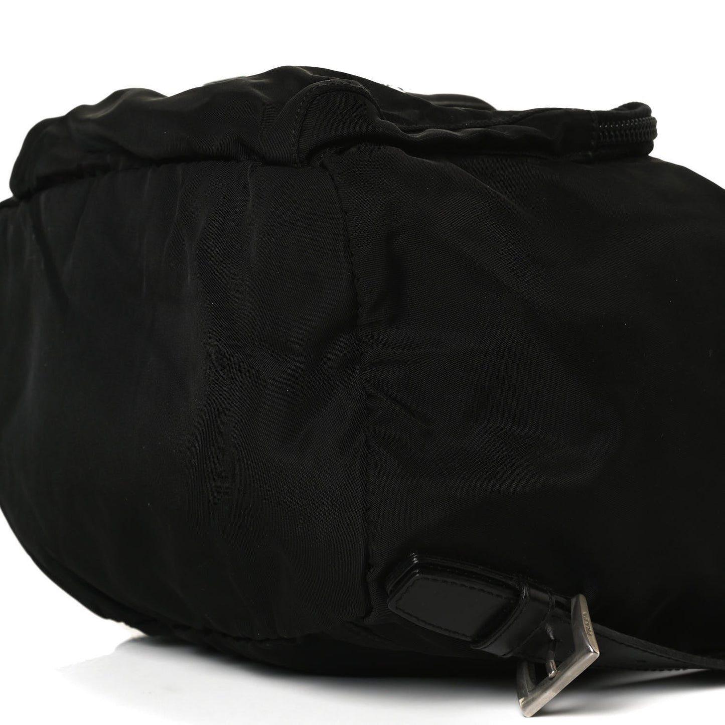 Tessuto Nylon Vela Cinch Backpack Black
