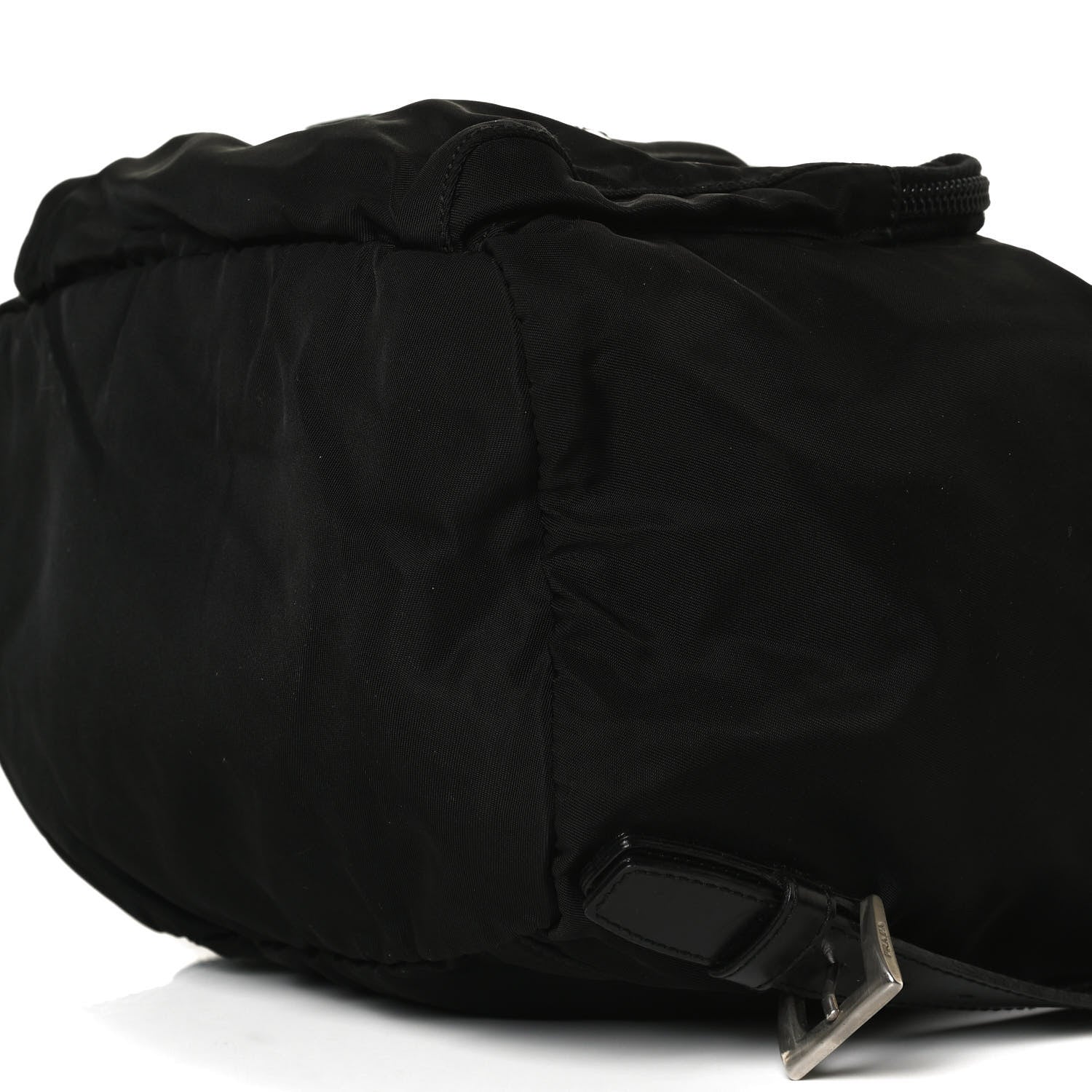 Prada Tessuto Nylon Vela Cinch Backpack Black 11 of 17