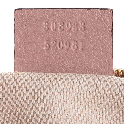 Gucci Soft Patent Small Soho Bowler Dark Cipria 7 of 7