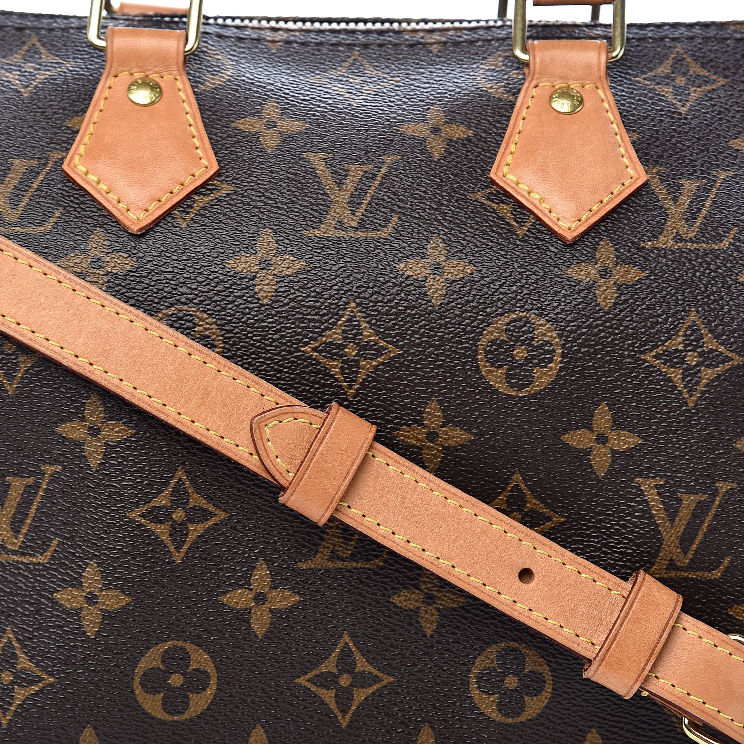 Louis Vuitton Monogram Speedy Bandouliere 25 10 of 10