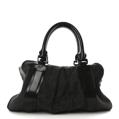 Burberry Prorsum Calfskin Studded Knight Satchel Black 1 of 11