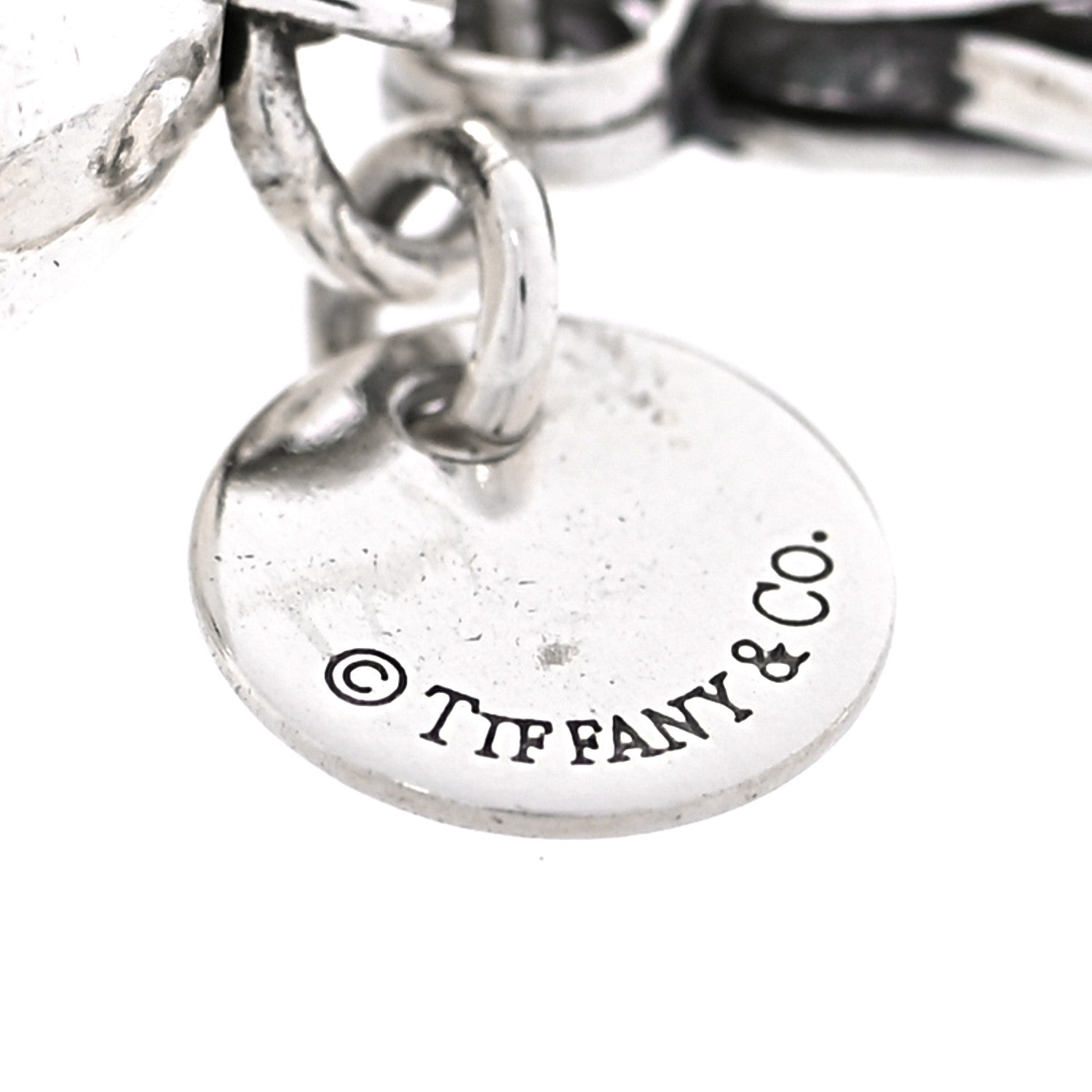 Tiffany Sterling Silver 10mm HardWear Ball Bracelet 5 of 5