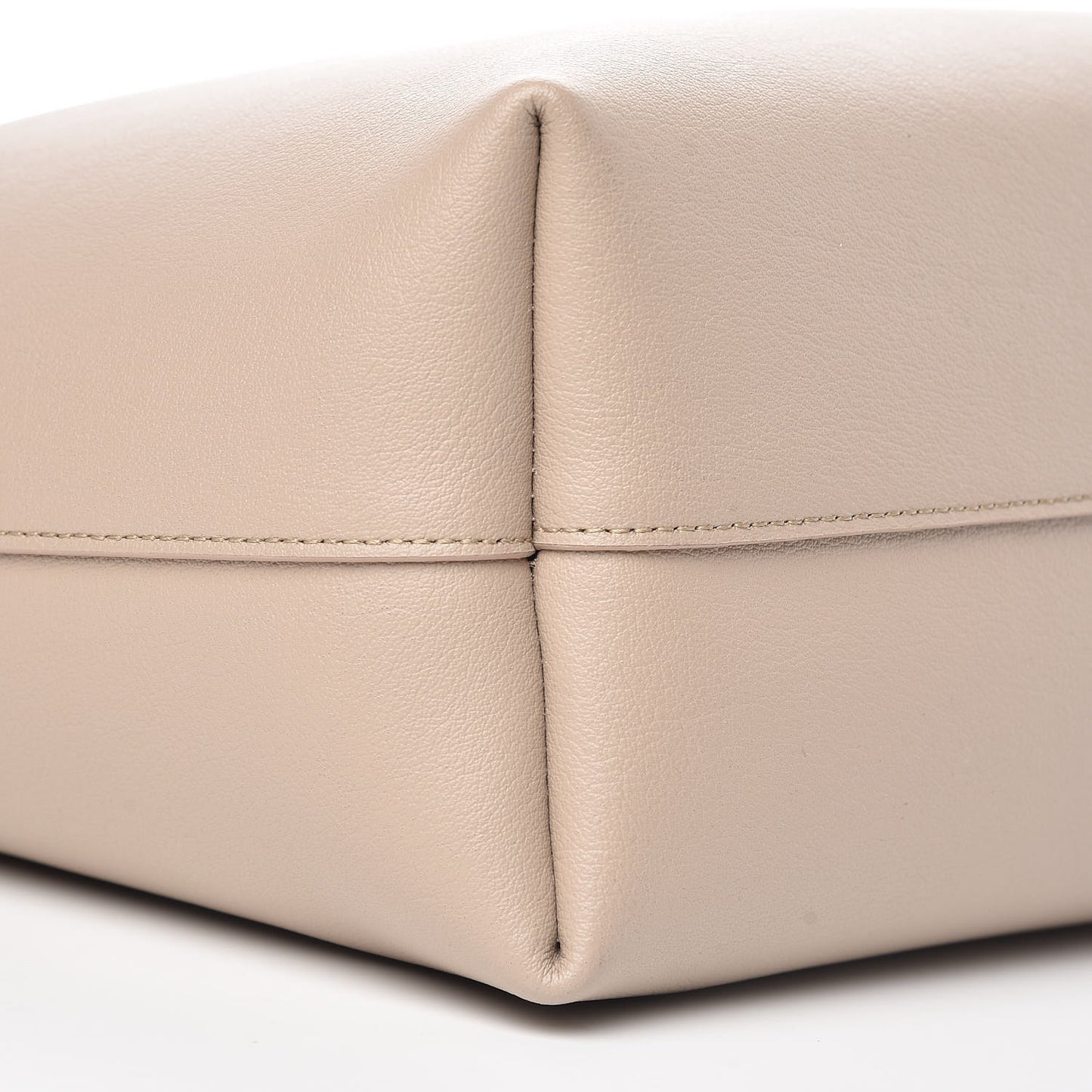 Calfskin Large Shopping Tote Natural