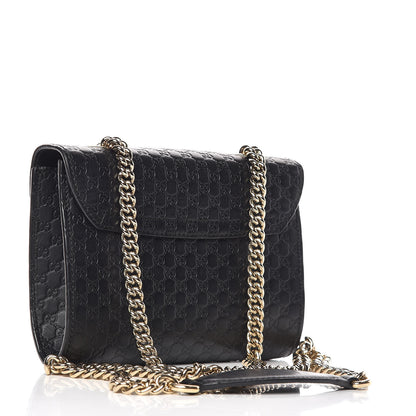 Gucci Microguccissima Mini Emily Shoulder Bag Black 3 of 10