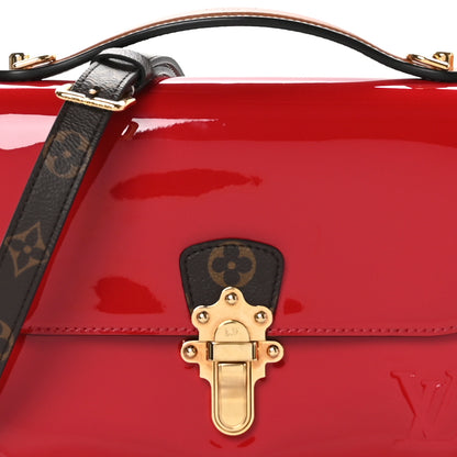 Louis Vuitton Patent Calfskin Monogram Cherrywood BB Scarlet 7 of 10