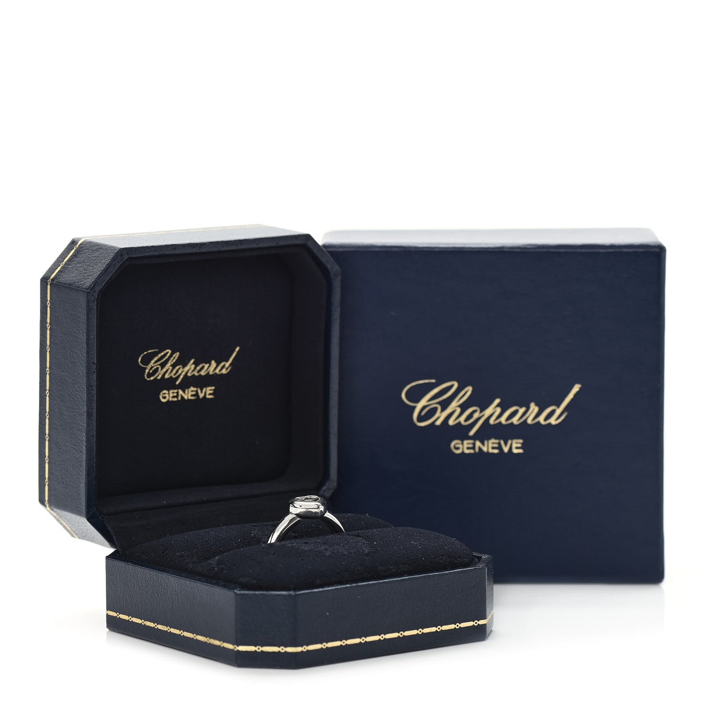 18K White Gold Diamond Happy Heart Ring 50 5.25