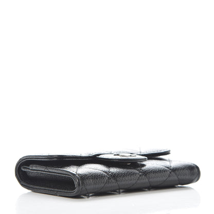 Chanel Caviar Quilted Flap Card Holder Black 4 of 11