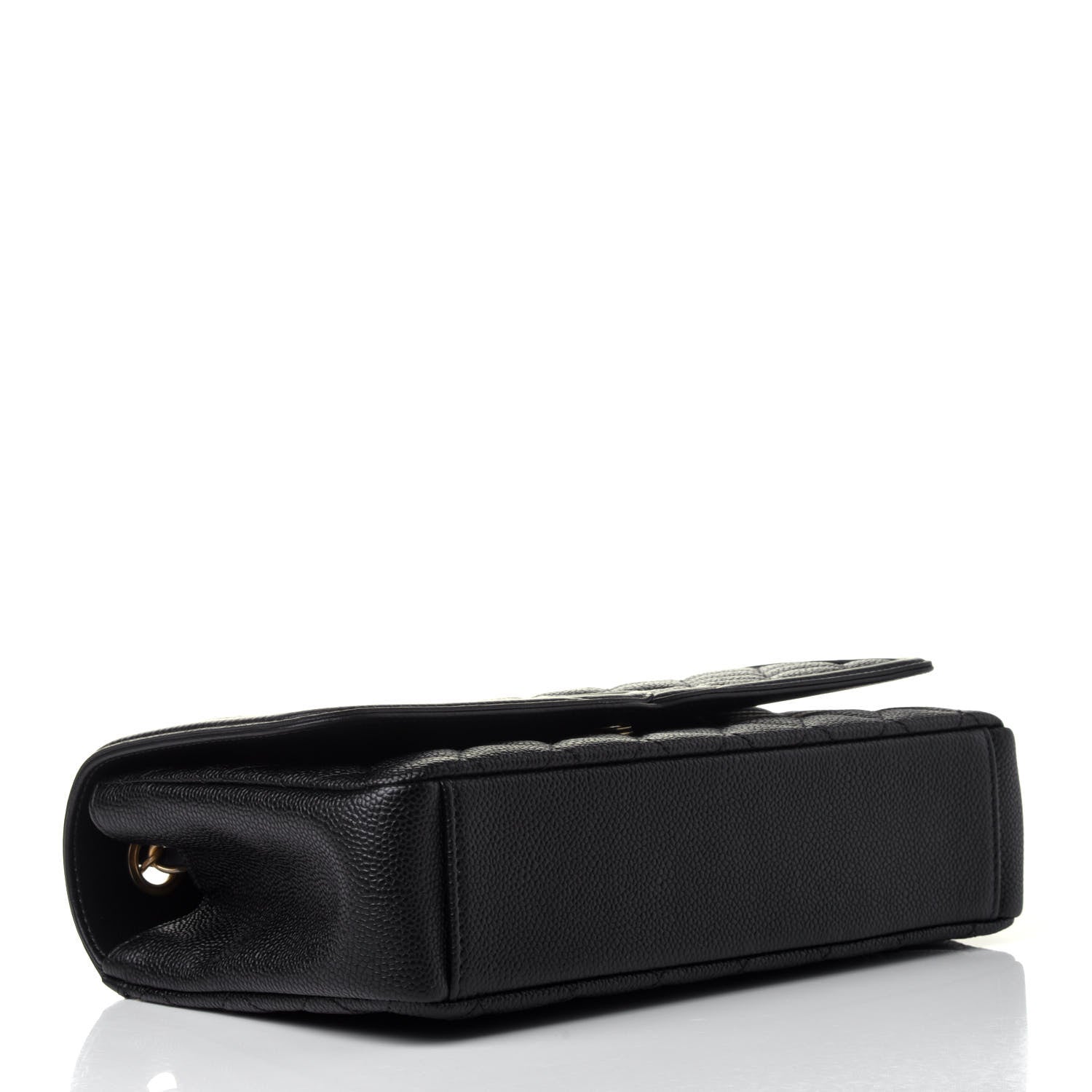Chanel Caviar Quilted Medium CC Filigree Flap Black 3 of 5