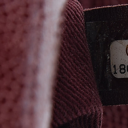 Chanel Crumpled Grained Calfskin Medium CC Crave Flap Bordeaux 7 of 19