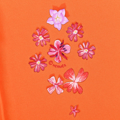 Hermes Silk Flower Power Scarf 90 3 of 6
