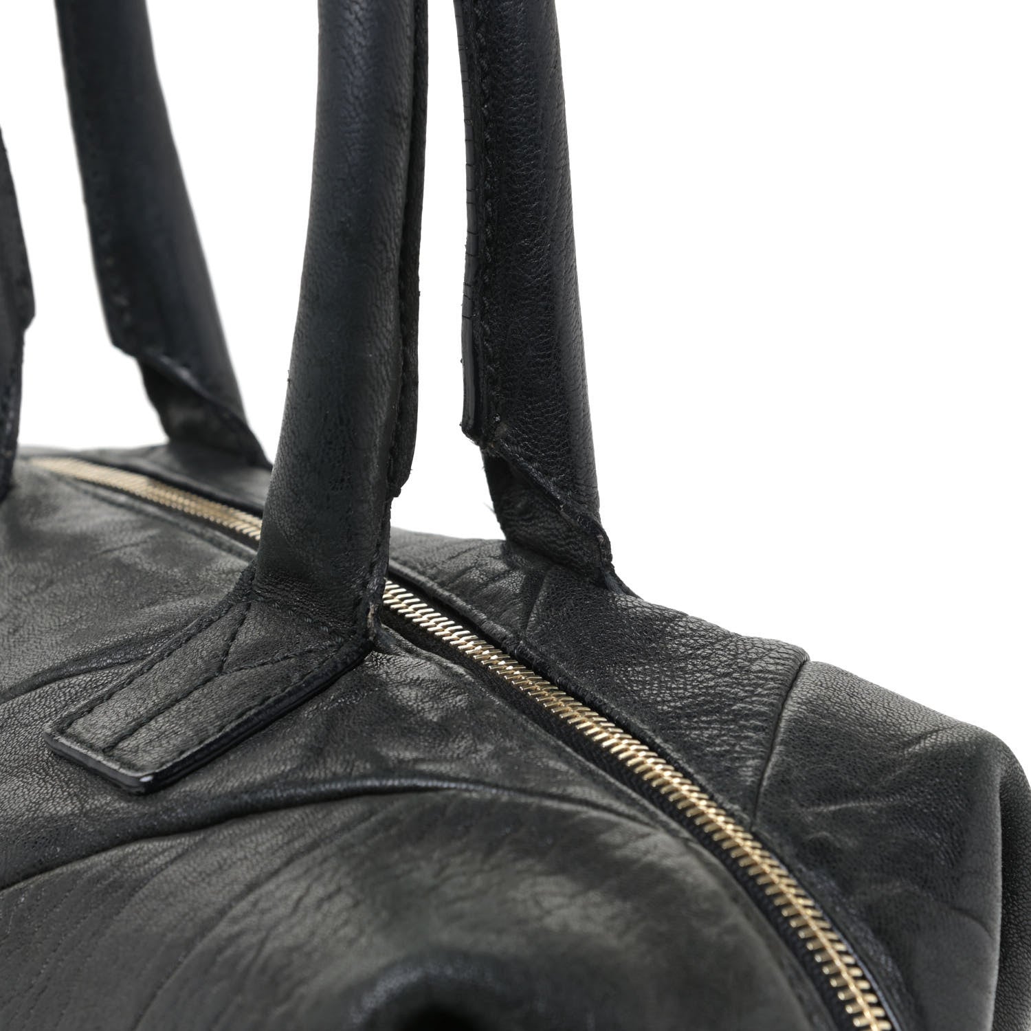 Saint Laurent Lambskin Small Easy Sac Black 10 of 15