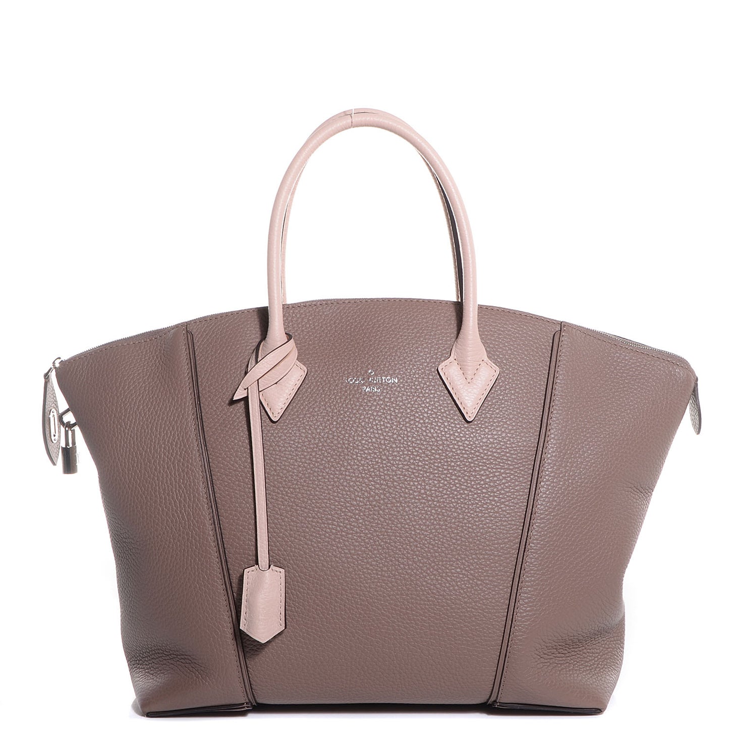 Taurillon Soft Lockit MM Taupe Petale