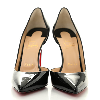 Christian Louboutin Patent Iriza 100 Pumps 38 Black 2 of 7