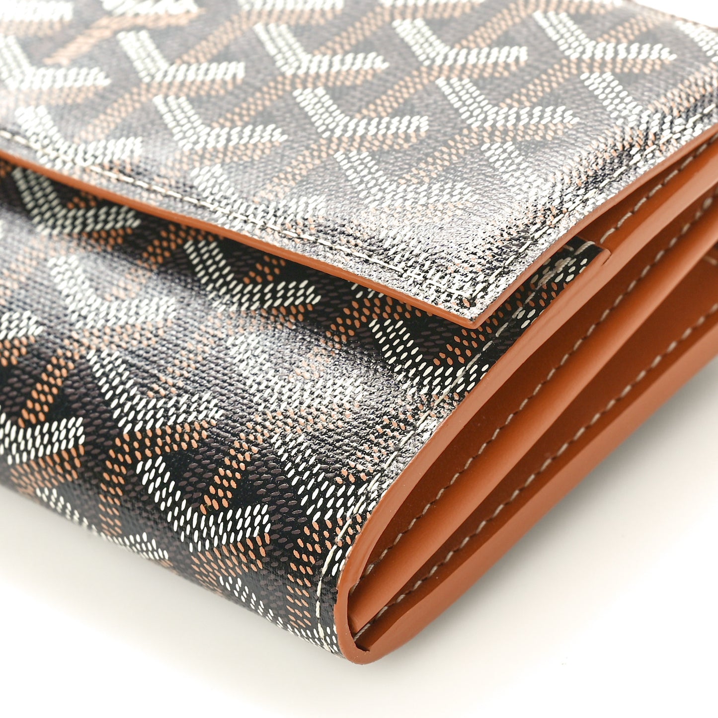 Goyardine Varenne Continental Wallet Black Gold