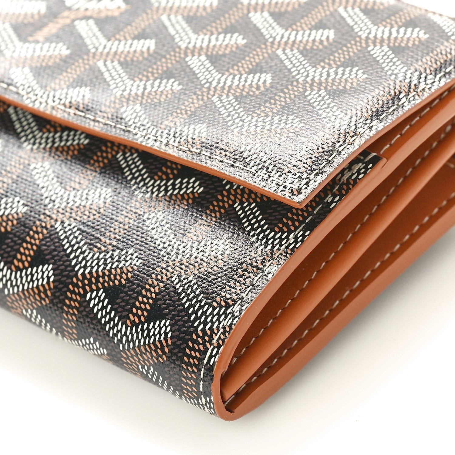 Goyard Goyardine Varenne Continental Wallet Black Gold 10 of 10