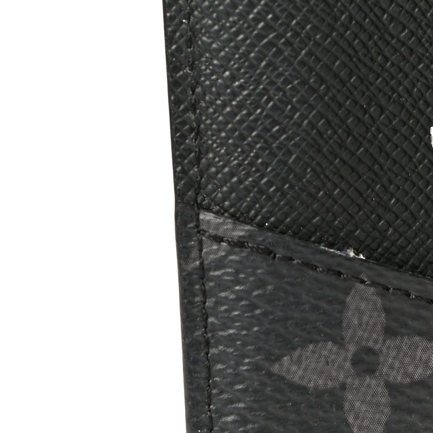 Louis Vuitton Monogram Eclipse iPhone XS Max Folio Case Black 10 of 14