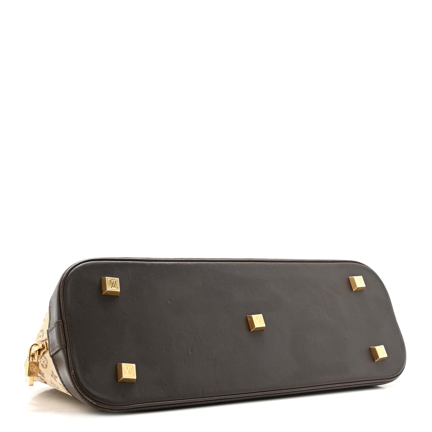 Louis Vuitton Mini Monogram Alma Long Kaki 4 of 15