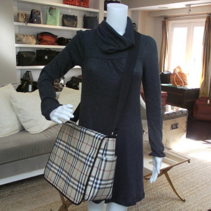 Burberry House Check Messenger Bag 2 of 12