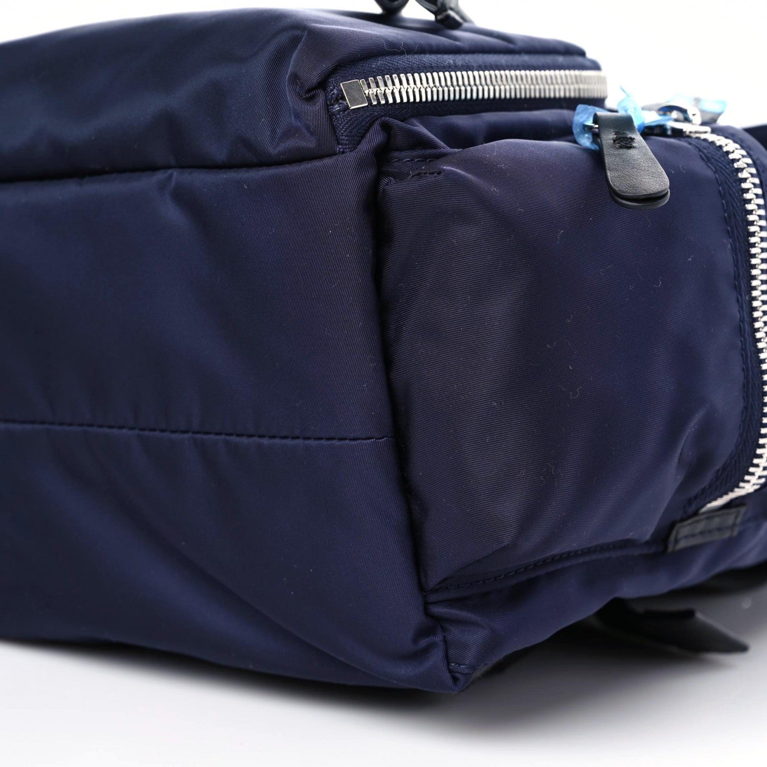 Burberry Nylon Logo Print Medium Rucksack Backpack Ink Blue 8 of 8