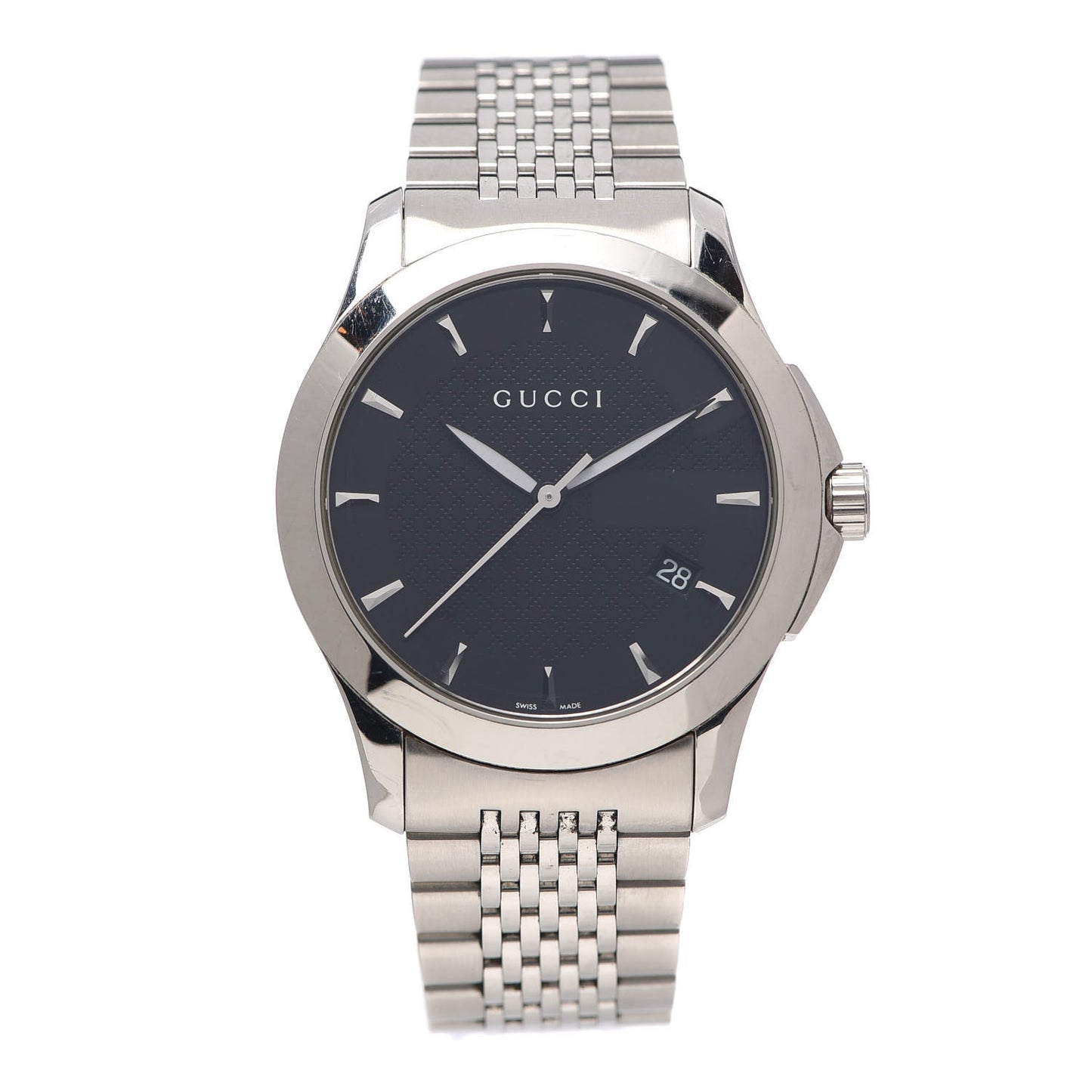 Stainless Steel 38mm G-Timeless Quartz Watch Black