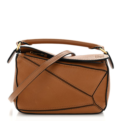 Loewe Calfskin Mini Puzzle Bag Tan 1 of 11