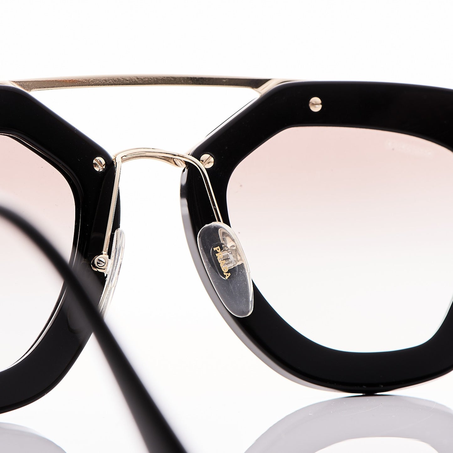 Acetate Cinema Sunglasses SPR 09Q Black