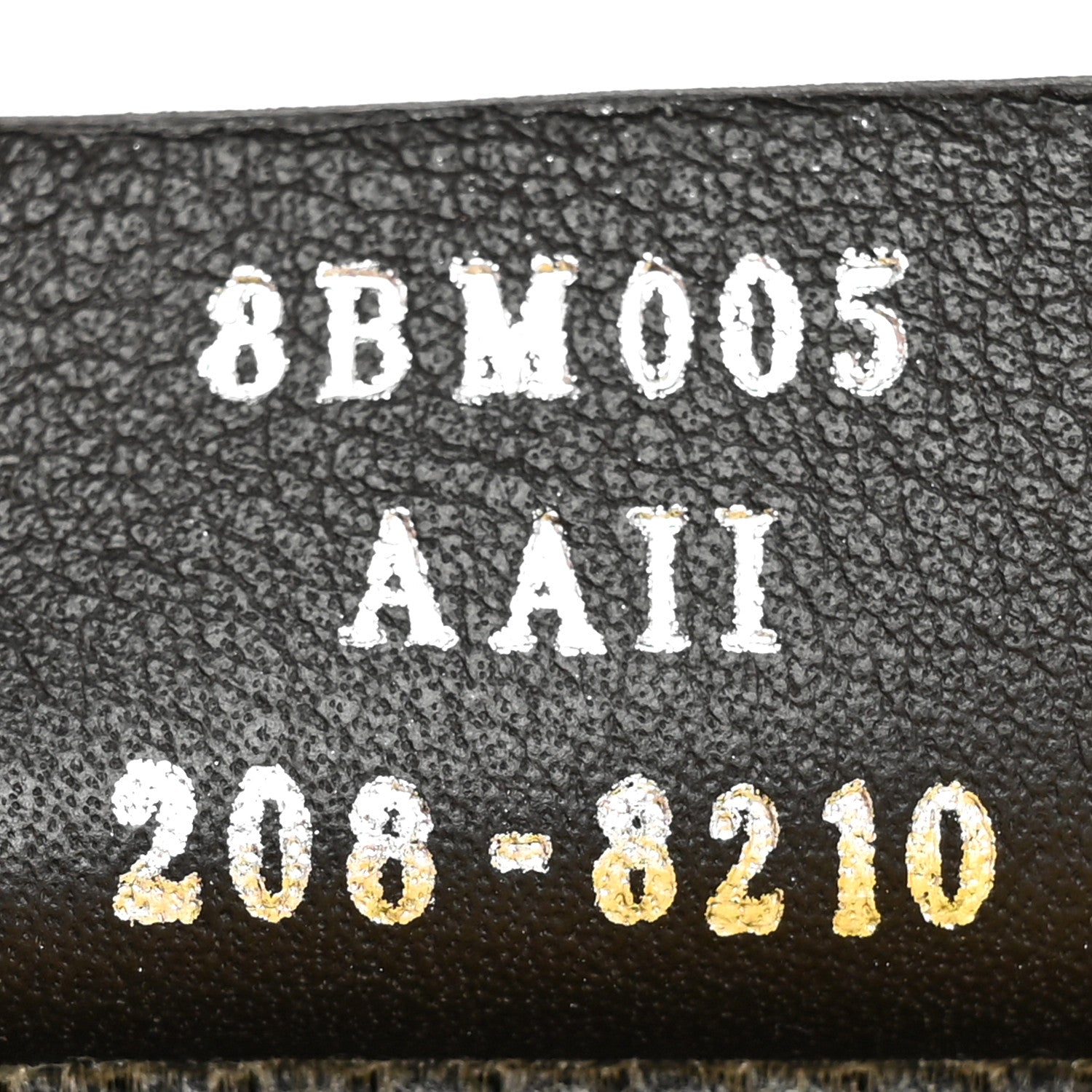 Fendi Vitello Cruise F is Fendi Bi-Color FF 1974 Embossed Envelope Belt Bag Maya Black Sunflower 7 of 12