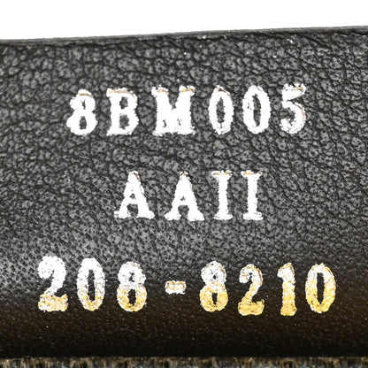 Fendi Vitello Cruise F is Fendi Bi-Color FF 1974 Embossed Envelope Belt Bag Maya Black Sunflower 7 of 12