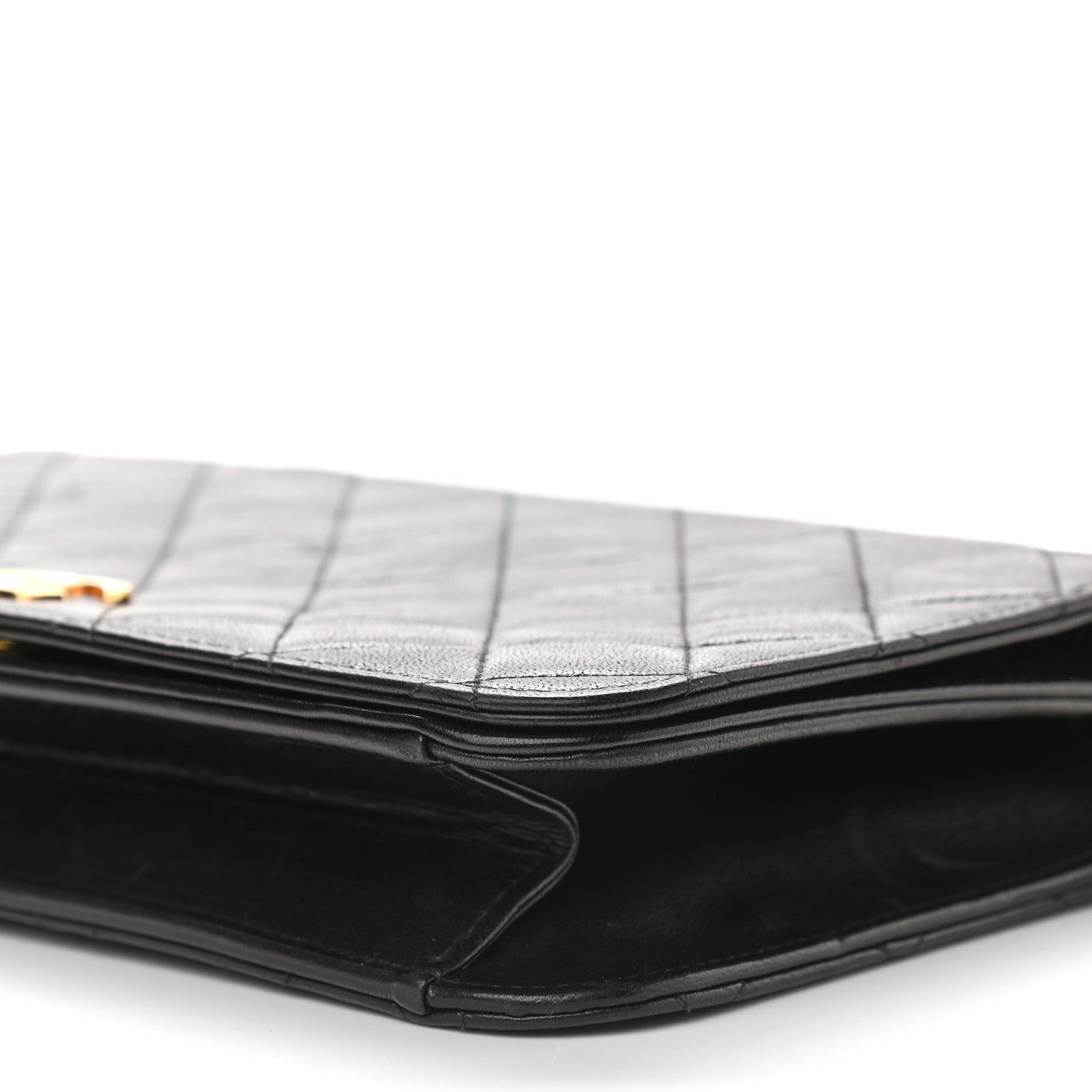 Chanel Lambskin Quilted Small Single Flap Black 9 of 9