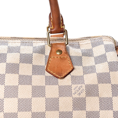 Louis Vuitton Damier Azur Speedy 30 20 of 24