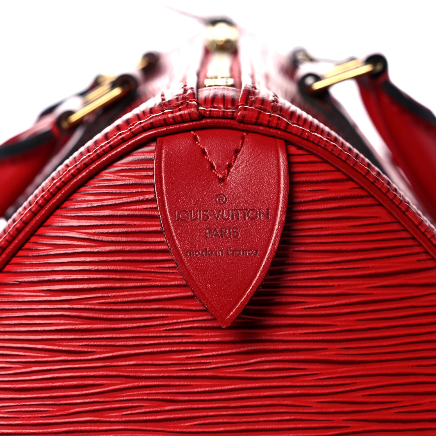 Louis Vuitton Epi Speedy 25 Rouge 6 of 19