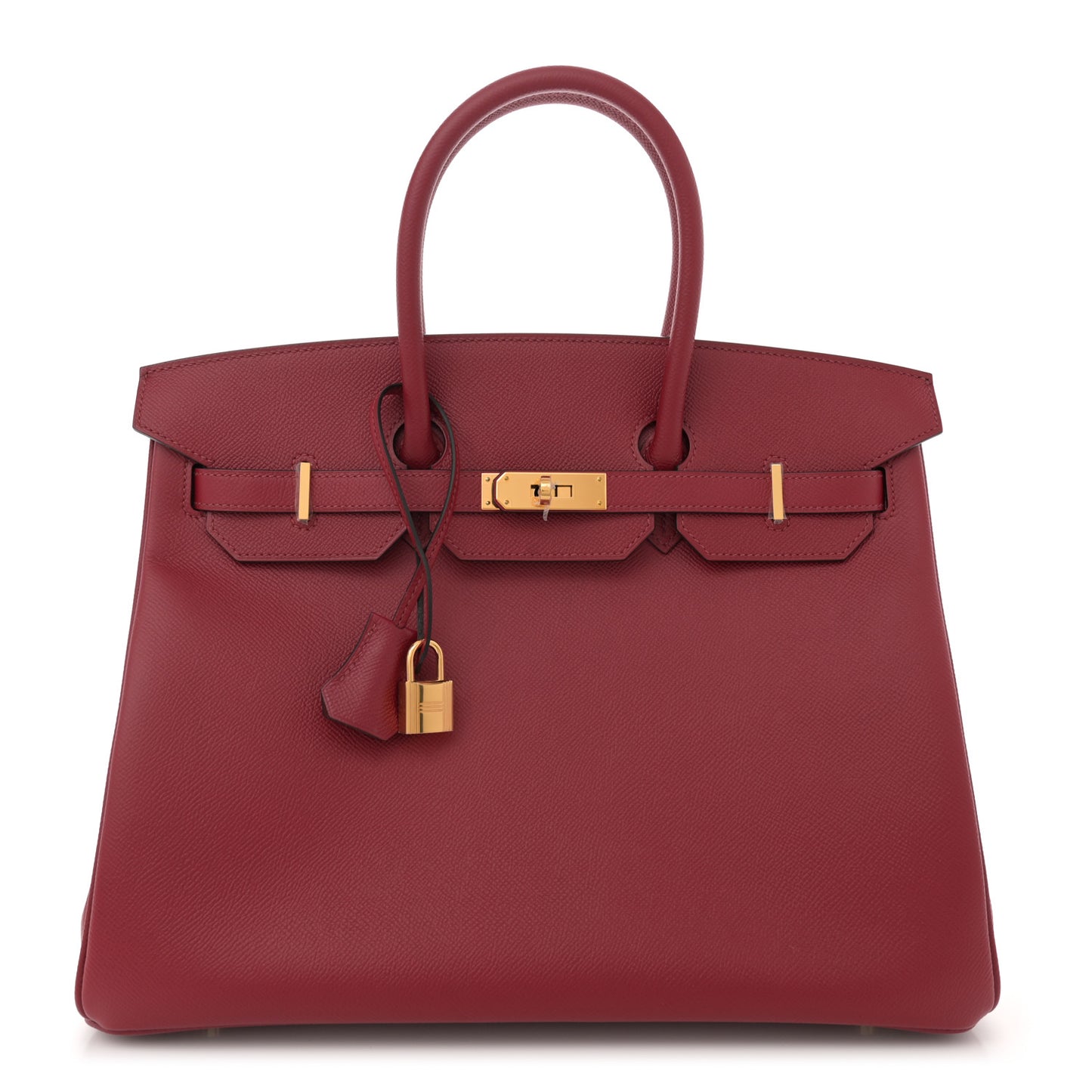 Epsom Birkin 35 Rouge Grenat
