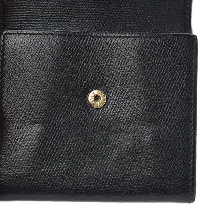Chanel Grained Calfskin CC Button Flap Wallet Black 6 of 10