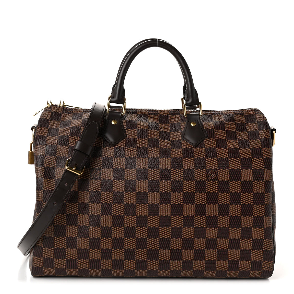 Louis Vuitton Damier Ebene Speedy Bandouliere 35 1 of 11