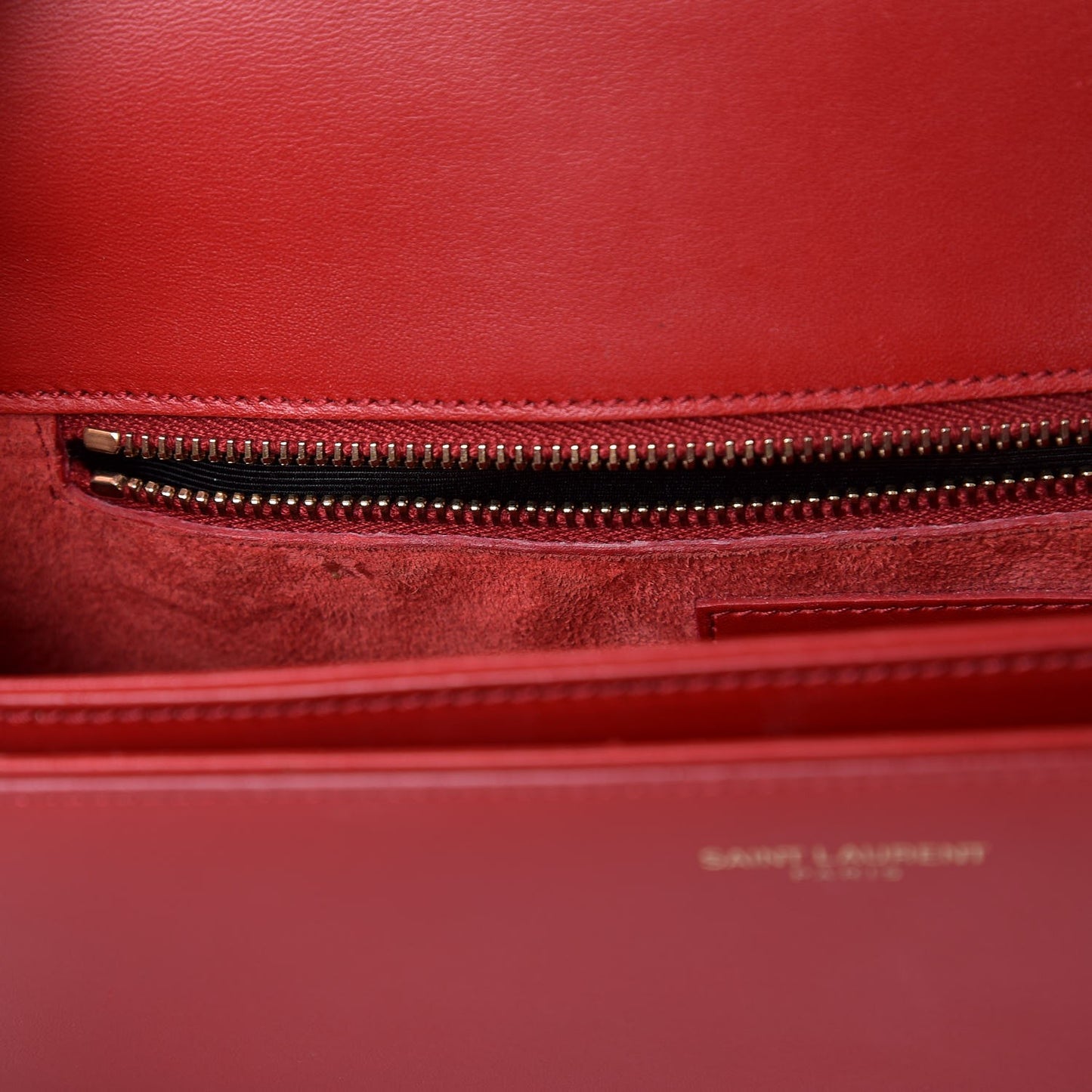 Smooth Calfskin Medium Classic Monogram Universite Bag Red