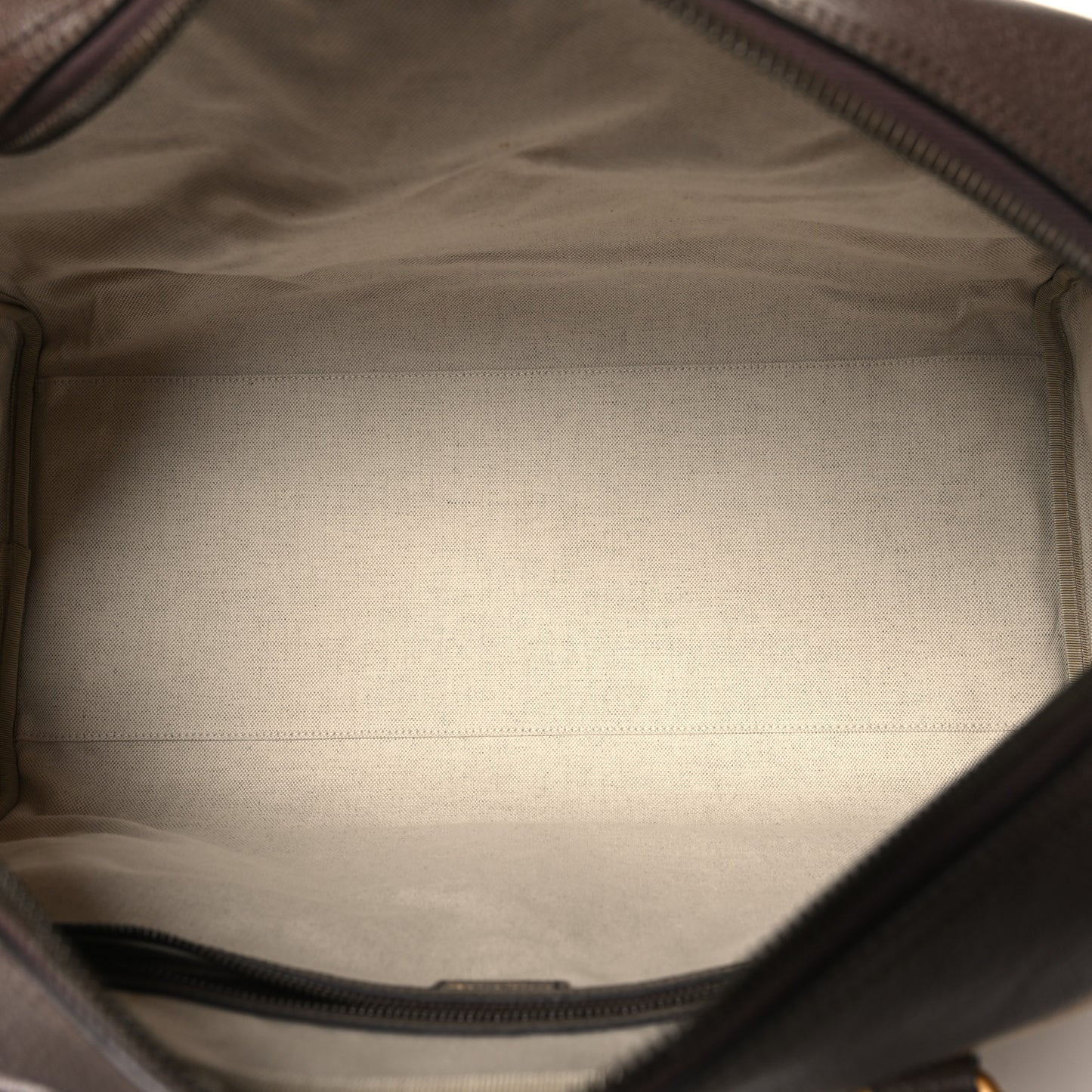 X ADIDAS Crystal Vintage Monogram Textured Dollar Calfskin Web Trefoil Logo Large Duffle Bag Mid Natural Nut Off White New Acero