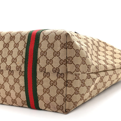 Gucci Monogram Large Jolicoeur Tote Brown 10 of 12