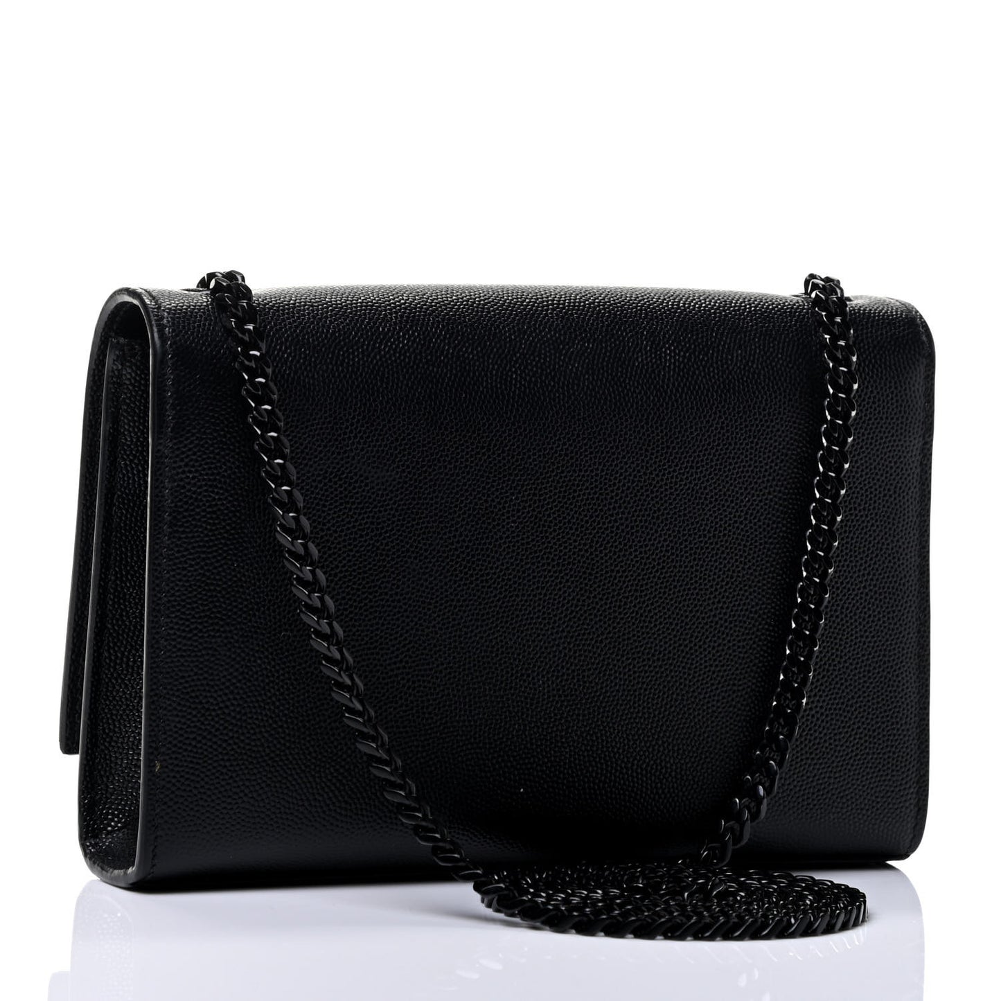 Grain De Poudre Small Monogram Kate Satchel Black