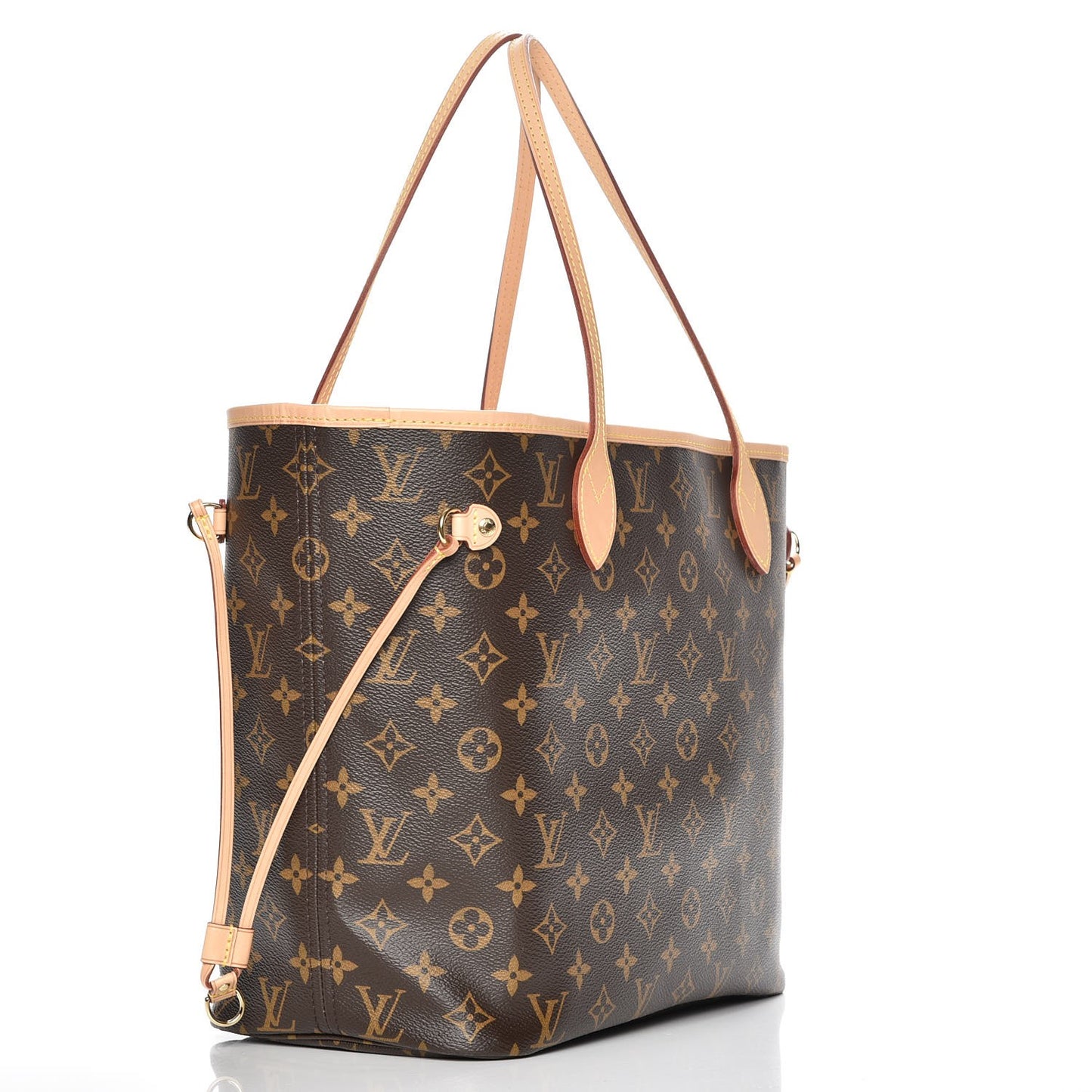 Monogram Neo Neverfull MM Rose Ballerine