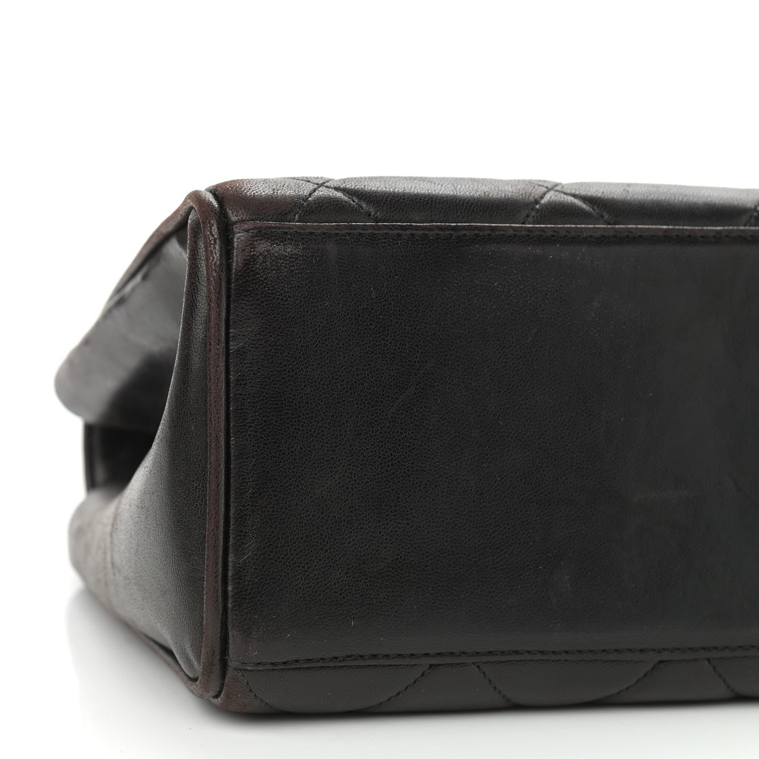Chanel Lambskin Quilted Single Flap Black 10 of 13