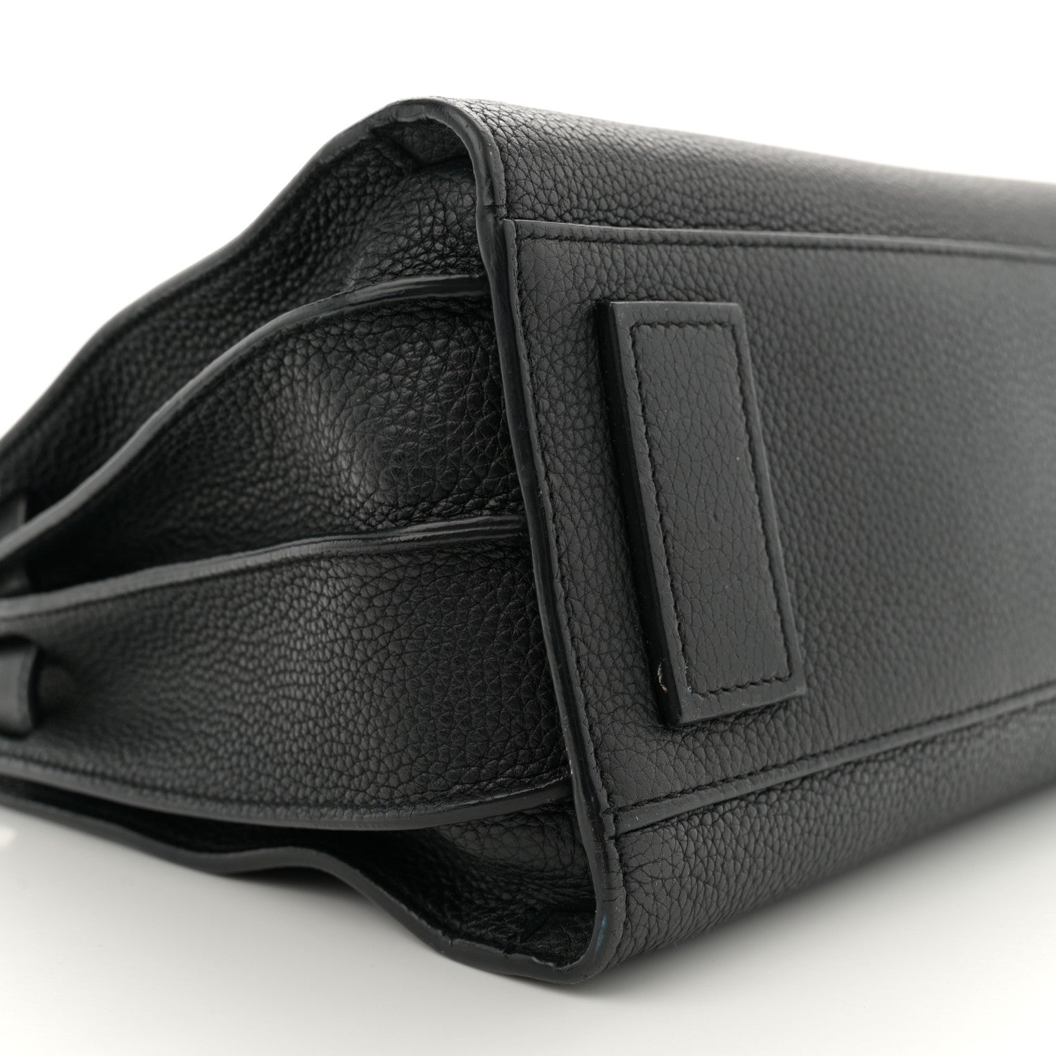Saint Laurent Grained Calfskin Baby Sac De Jour Souple Black 9 of 16