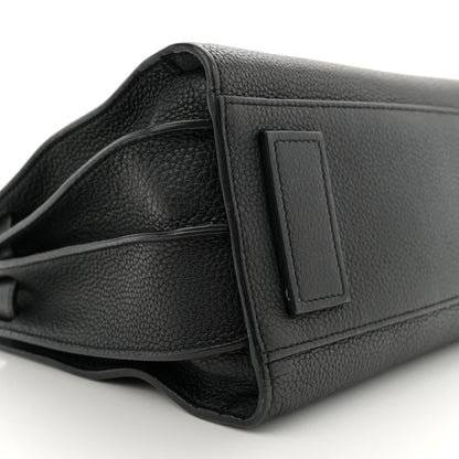 Saint Laurent Grained Calfskin Baby Sac De Jour Souple Black 9 of 16