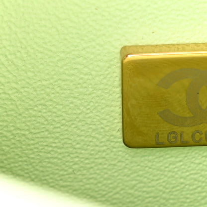 Chanel Lambskin Quilted Small Trendy CC Flap Dual Handle Bag Light Green 7 of 10