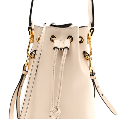 Fendi Vitello Cruise F is Fendi Mini Mon Tresor Bucket Bag White Ice 8 of 10