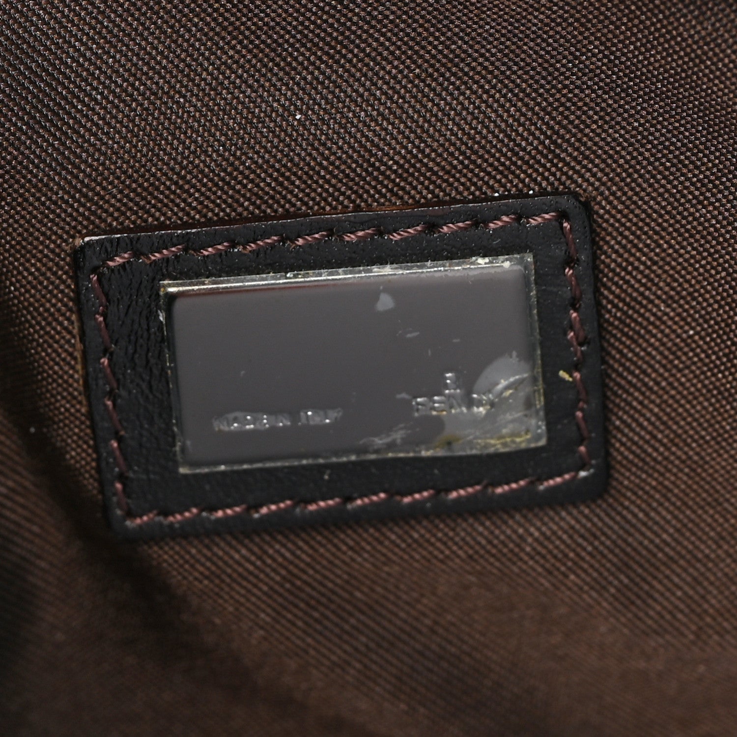 Fendi Zucca Pochette Tobacco 6 of 8