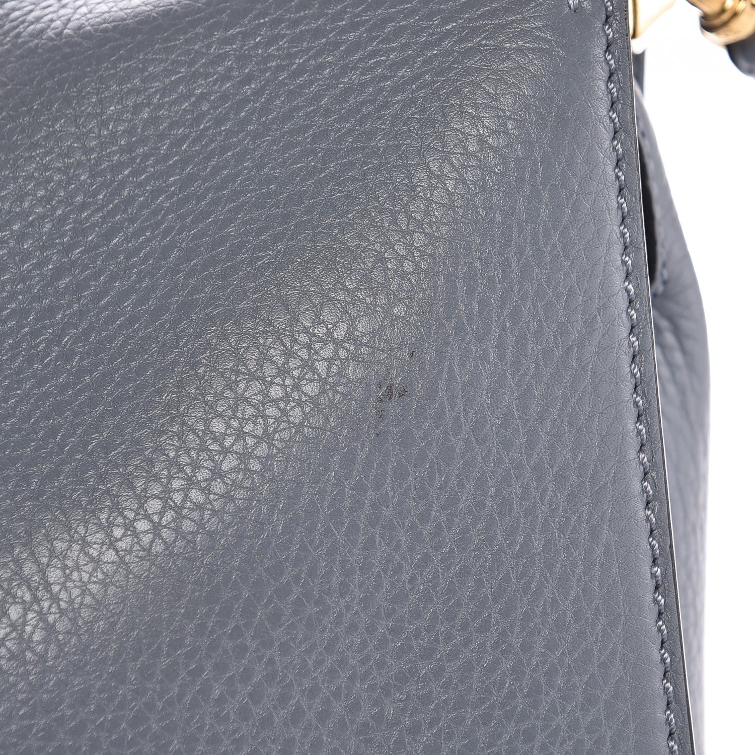 Valentino Garavani Grained Calfskin Medium My Rockstud Frame Bag Grey 9 of 14