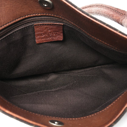 Gucci Monogram Shoulder Bag Brown 5 of 10